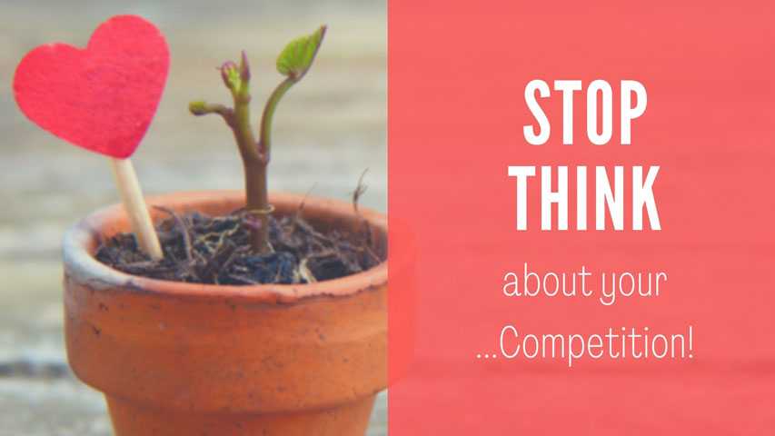 Σταμάτα να σκέφτεσαι τον ανταγωνισμό σου και εστίασε στην ανάπτυξη της επιχείρησής σου